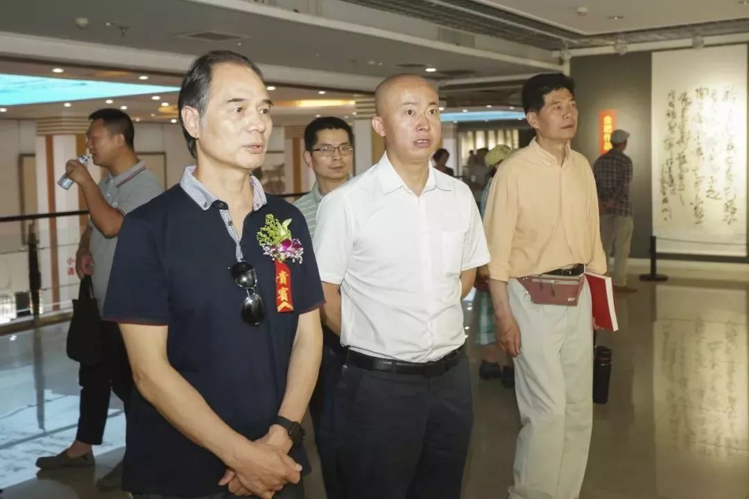 “秦韵徽风”——西安·合肥两市书法交流展在西安亮宝楼开幕(图11)