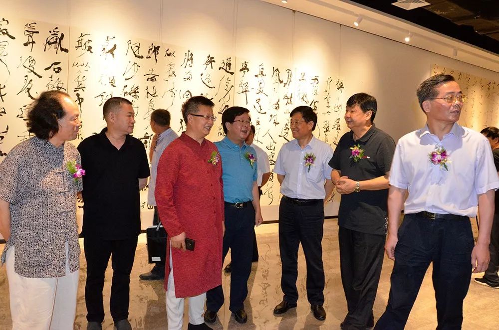 “墨许山河”——曾来德书画艺术作品展在合肥开幕(图5)