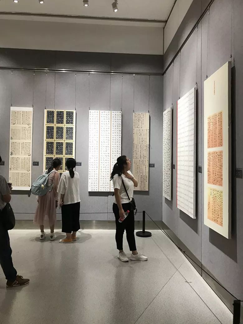 “包公杯”全国书法大赛作品展在合肥赖少其艺术馆开幕(图9)