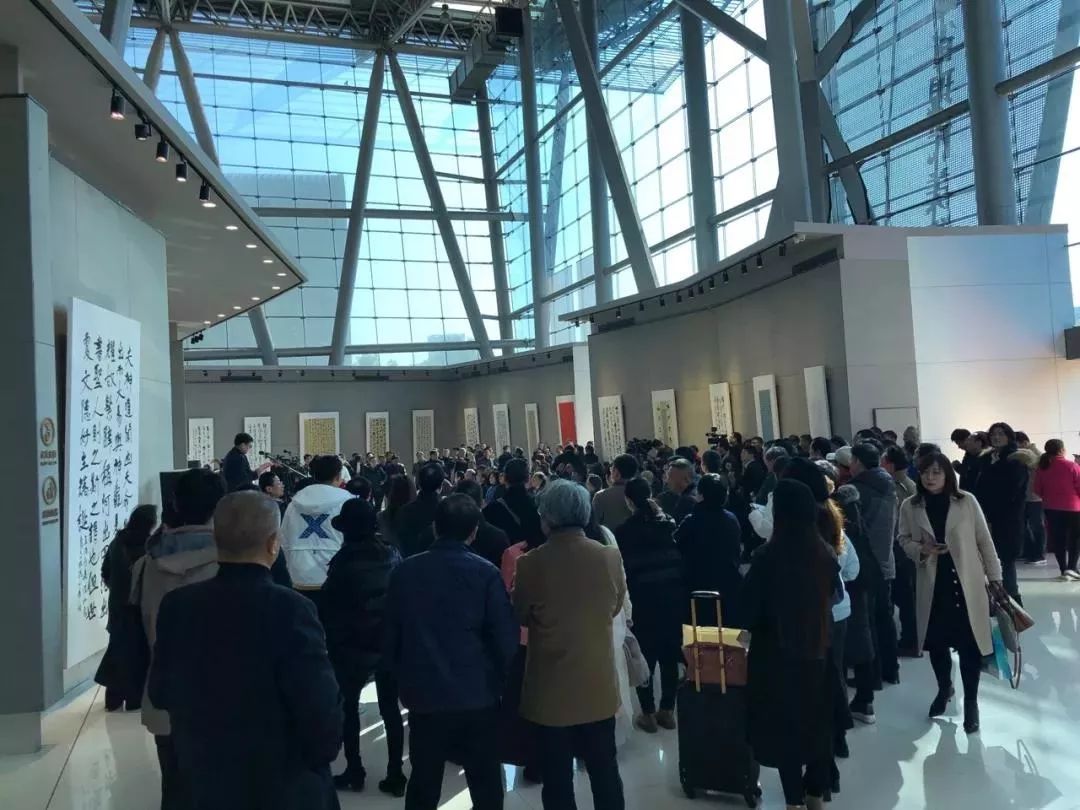 "笔随时代 墨舞金陵—安徽书法作品展"在南京开幕(图4)