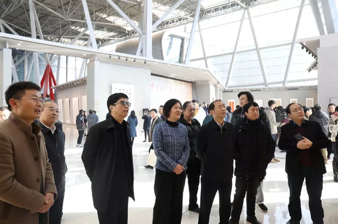 "笔随时代 墨舞金陵—安徽书法作品展"在南京开幕(图9)