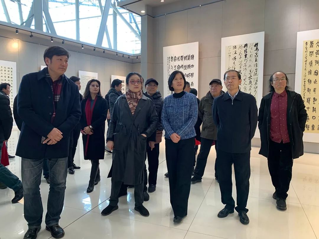 "笔随时代 墨舞金陵—安徽书法作品展"在南京开幕(图10)