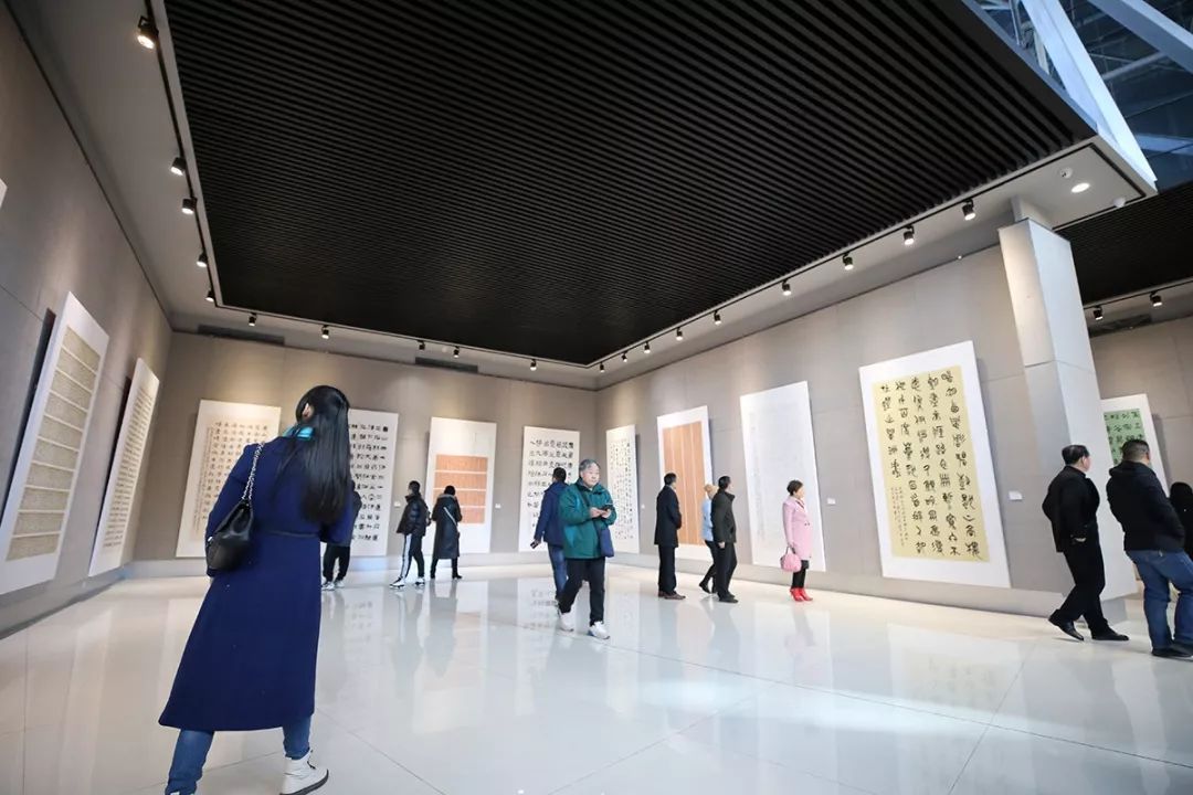 "笔随时代 墨舞金陵—安徽书法作品展"在南京开幕(图12)