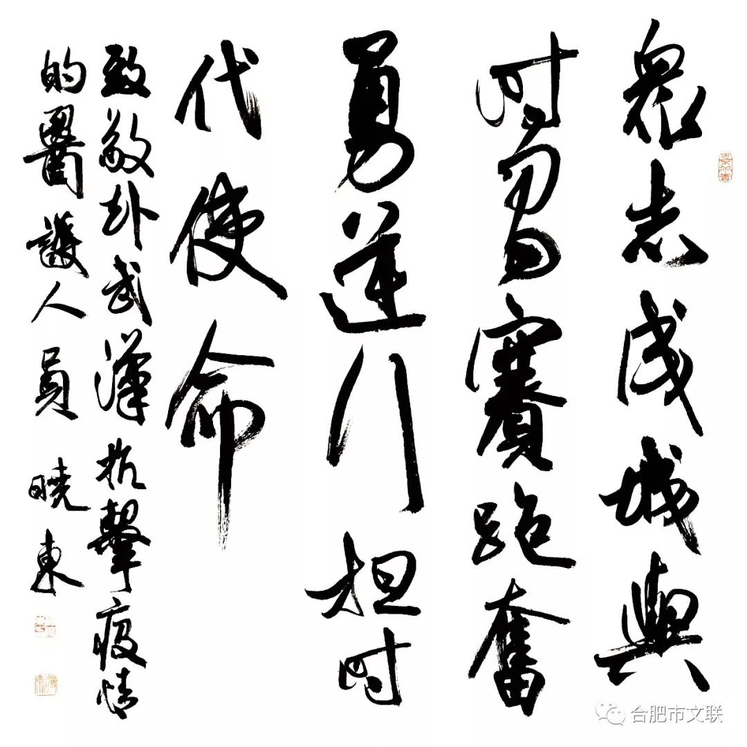 笔墨含深情，书法聚人心——安徽省各市书协在行动(图19)