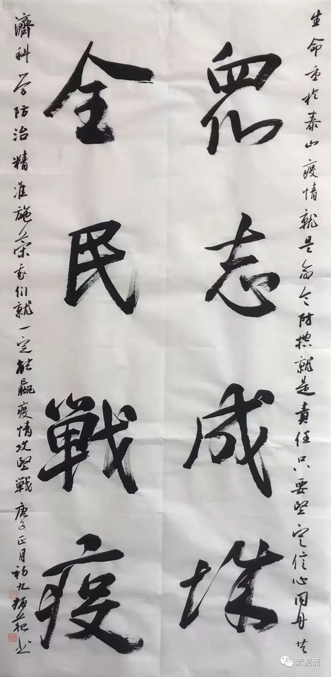 笔墨含深情，书法聚人心——安徽省各市书协在行动(图206)