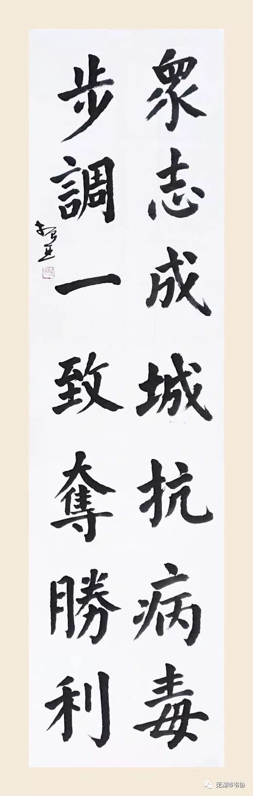 笔墨含深情，书法聚人心——安徽省各市书协在行动(图114)