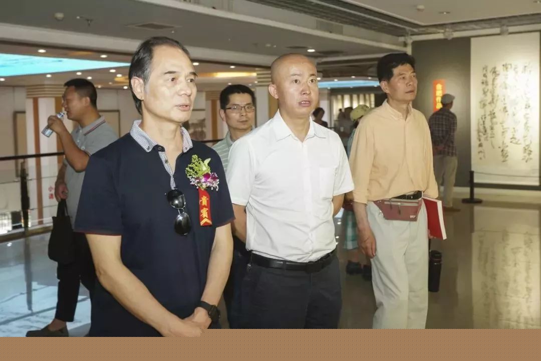 “秦韵徽风”——西安·合肥两市书法交流展在西安亮宝楼开幕(图11)