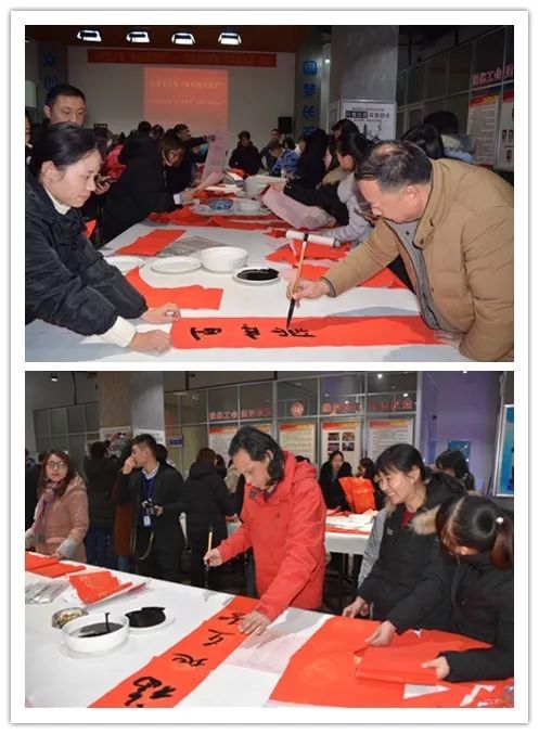 省书协赴合肥市新站区开展文艺志愿服务活动(图4) 省书协赴合肥市新站区开展文艺志愿服务活动(图4)