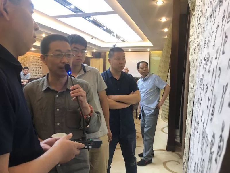 安徽省书协备战十二届国展篆书作品看稿会在合肥举行(图5)