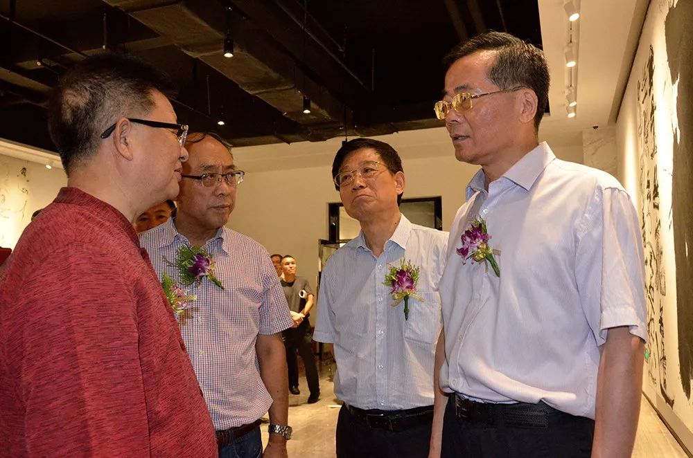 “墨许山河”——曾来德书画艺术作品展在合肥开幕(图4)