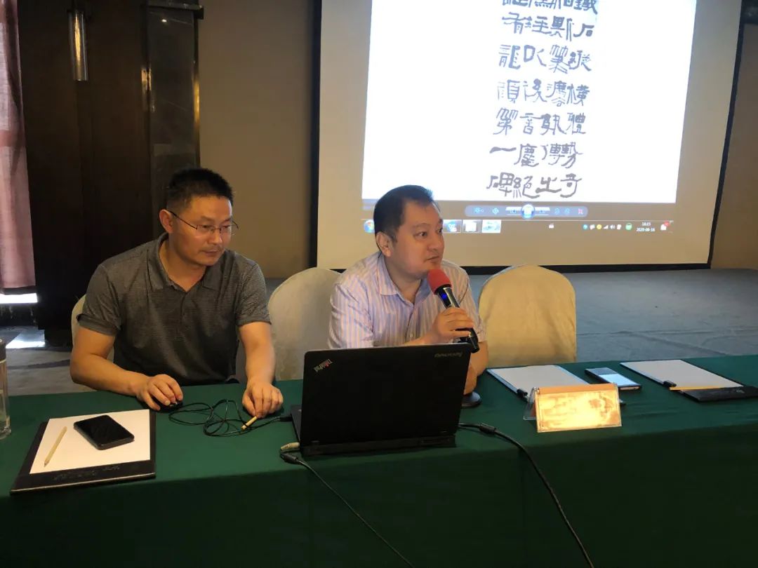 文艺进万家 健康你我他 | 省书协志愿服务小分队赴淮南开展工作调研暨公益培训活动(图16)