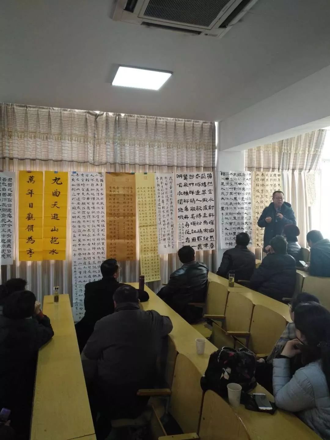 省书协教育培训工作委员会赴舒城县开展文艺志愿服务活动(图9) 省书协教育培训工作委员会赴舒城县开展文艺志愿服务活动(图9)