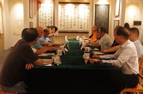 张定友书法艺术研讨会顺利召开(图2)
