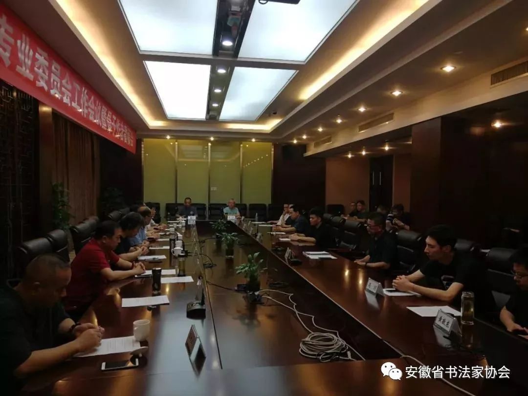 省书协篆刻艺术专业委员会工作会议暨骨干作者看稿会在肥召开(图2) 省书协篆刻艺术专业委员会工作会议暨骨干作者看稿会在肥召开(图2)