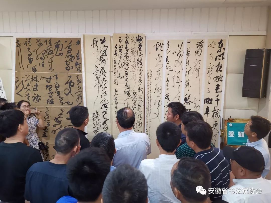 省书协草书专业委员会工作会议暨十二届国展看稿会在合肥召开(图7) 省书协草书专业委员会工作会议暨十二届国展看稿会在合肥召开(图7)