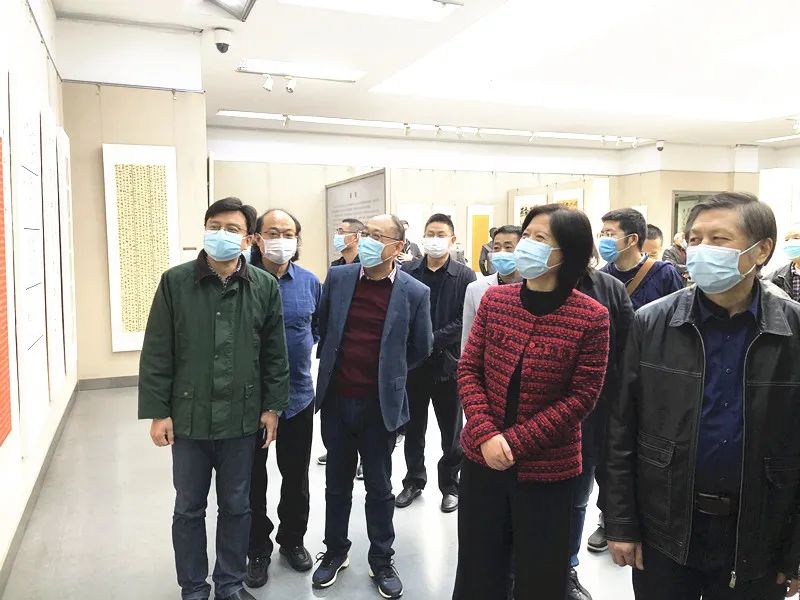 第四届安徽书法大展在合肥展出(图6)