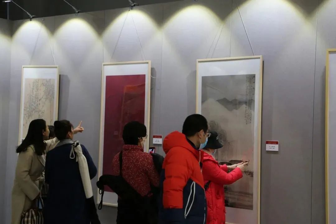传承红色文化 携手共迎小康｜苏皖两省六市书画展在蚌埠开幕(图5)