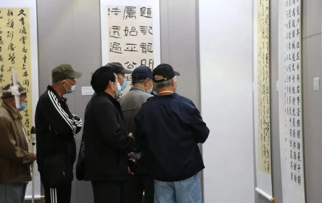 庆祝中国共产党成立100周年《蚌埠市第四届书法大展》开幕(图6)
