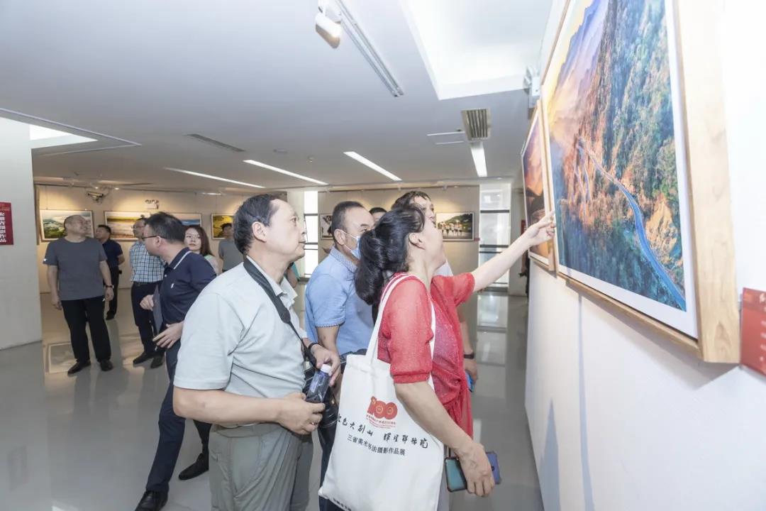 “红色大别山 辉煌鄂豫皖”三省书法美术摄影作品邀请展移师武汉展出(图14)