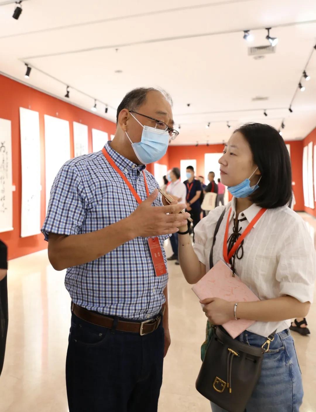 长三角名家百家书法精品邀请展暨岁稔时康—全国长三角明清书学研讨会在台州举行(图14)