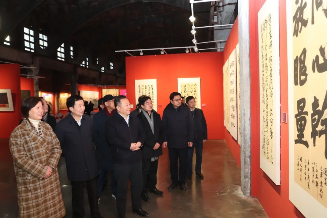 长三角文艺发展联盟美术·书法·摄影作品展在合肥开幕(图6) 图片