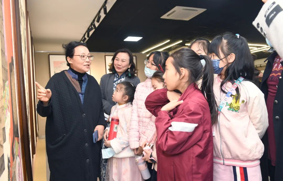 “巾帼心向党 喜迎二十大”——安徽省首届巾帼美术书法作品展在合肥开幕(图10) 图片